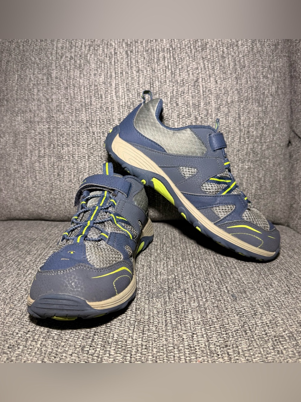 Merrell Trail Chaser Hiking Sneaker MK261237 Navy/Green big boy Size 7W